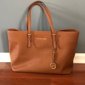 Large Brown Michael Kros Tote